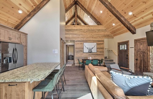 Mi-Wuk Village Cabin | Luxury Retreat: Custom Mi-Wuk Village Cabin!