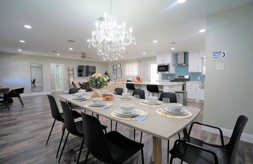 Richland Hills House | Luxury retreat with a swim spa and game room!