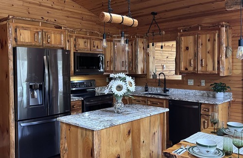 Everett House | Luxury Riverfront Home w/Fireplace, Cargo Lift, Kayaks, Firewood, Fenced Area