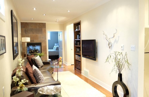 Riley Park Apartment | Luxury Romantic Designer Suite on Trendy Main Street