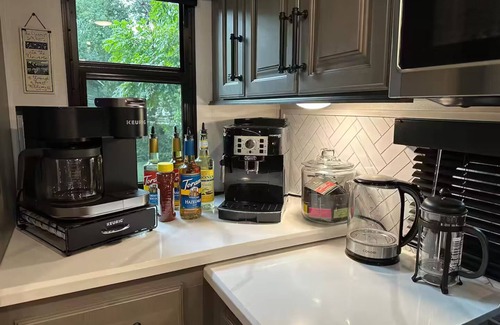 Cassadaga House | Luxury RV glamping with fire pit; charming & cozy; secluded yet close to town