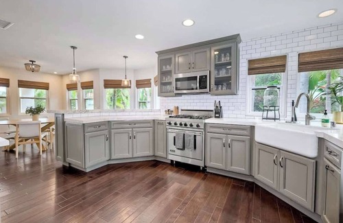 Leucadia House | Luxury Sanctuary Retreat-Heated pool-Hot tub-Volleyball