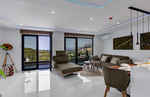 Dugis Apartment | Luxury sea view apartment Makarska with pool