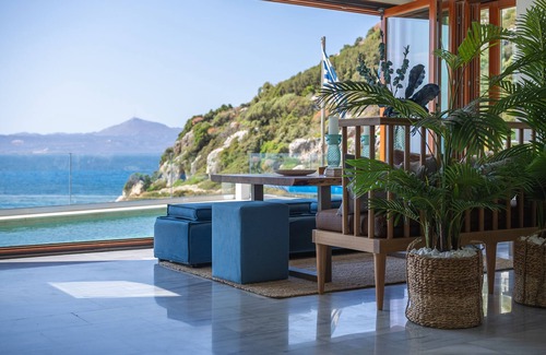 Almyrida Villa | Luxury Sea Villa Almy with pool in Almyrida Chania