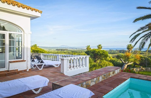 Valdevaqueros Villa | Luxury, Secluded Villa Tarifa - 800m from beach - breathtaking views
