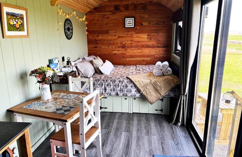 Monyash Ski Chalet | Luxury Shepherd Hut in the Peak District