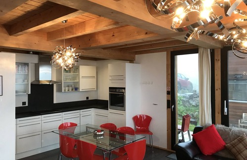 Wiler Ski Chalet | Luxury South facing Modern Chalet Our clients have said a “true hidden gem”