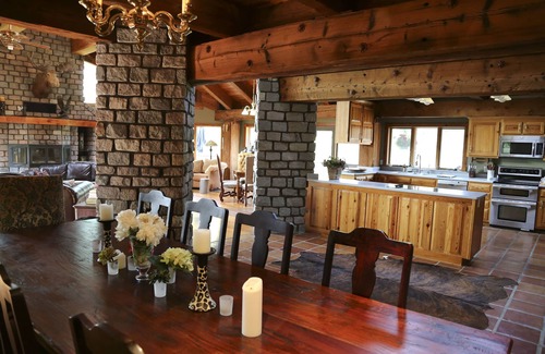 The Galena Territory Cabin | Luxury, spacious lodge, 10 mile views on 300 acre ranch, Trails, Ponds, Animals