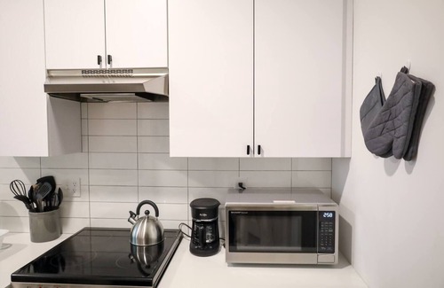 Downtown Apartment | Luxury Spacious SkyLine View-Parking-Free Wine