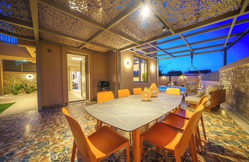 Pigi Villa | Luxury, Spacious Villa with private gym, just 4km from the sandy beach!