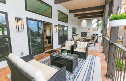 Horseshoe Bay House | Luxury Spanish Style Home Walking Steps to HSB Resort