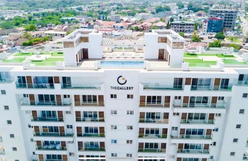 East Legon Apartment | Luxury Studio Apartments with Rooftop Swimming Pool at The Gallery, East Legon Accra