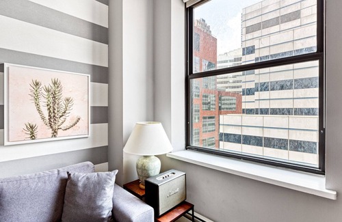 Tribeca Apartment | Luxury Tribeca 1BR w/Gym, Doorman + Roof deck by Blueground