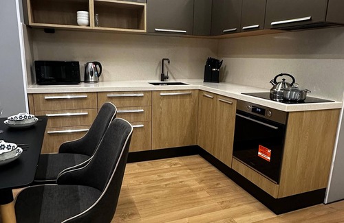 Almaty Apartment | Luxury two-room apartment with breathtaking mountain and Mega Mall views