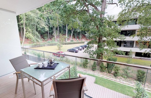 Timmendorfer Strand Apartment | Luxury vacation apartment 1.10 for 2 people with dog with balcony near the beach