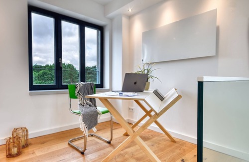 Prora Apartment | Luxury vacation apartment Strandloft 12 in Prora Düne 7 with sea view roof terrace