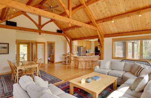 Windsor House | Luxury Vermont Vacation Rental: Private Hot Tub!