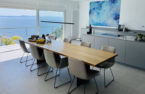 Almadraba-Canyelles Villa | Luxury Villa Bianca overlooking the beach at Canyelles petites