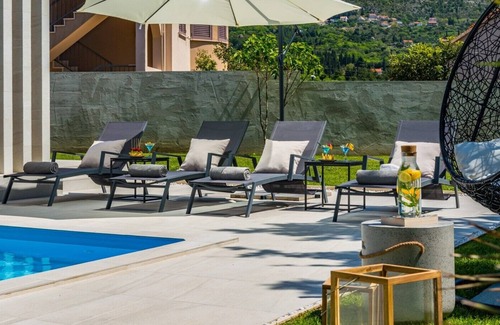 Celopeci Villa | Luxury villa Dubrovnik Iberis with private pool, 2 bedrooms, WIFI, parking
