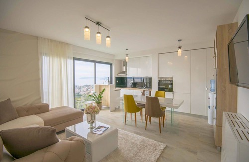 Podstrana Villa | Luxury Villa Endless Blue with Pool