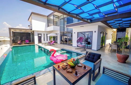 Kas Villa | Luxury Villa for 6 People with Sea View in Kalkan Kördere