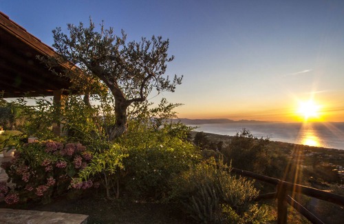 Catute Villa | Luxury villa in the hills 10 minutes from the sea of the head of Orlando