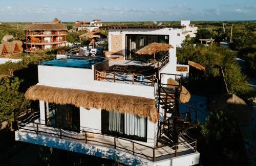 Isla Holbox Apartment | Luxury Villa Ocean View "Casa Mar"