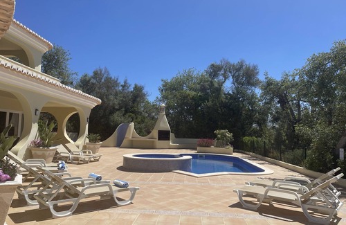 Vilamoura Villa | Luxury villa, private heated pool & gardens with amazing sea view over Vilamoura
