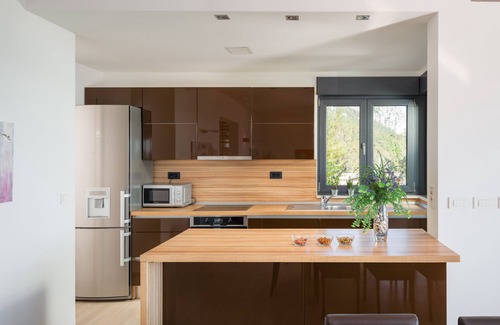 Veliko Brdo Villa | Luxury Villa View Makarska, heated infinity pool, Mer and mountain view, BBQ .
