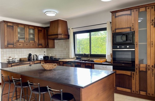 Ponta Delgada Ski Chalet | Luxury villa with ample spaces, garden and swimming pool.