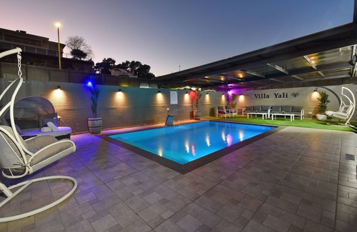 Nof Kinneret Apartment | Luxury Villa with heated pool in Zfat