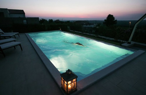 Selina Cottage | Luxury villa with private, heated pool and panoramic view, 2 km from Sveti Lovrec