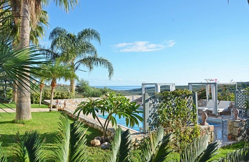 Darmarochori Villa | Luxury Villa with pool, located on a prominent hill, a few minutes to the sea.