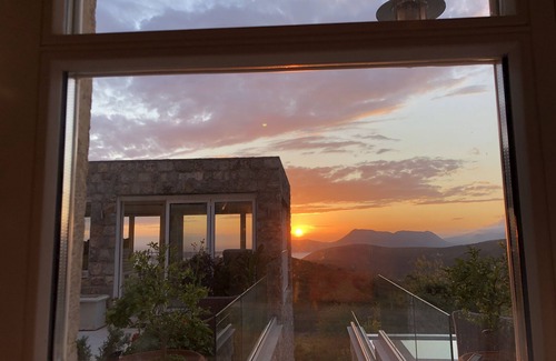 Lustica House | Luxury Villa with private pool, superb panoramic coastal & mountains views