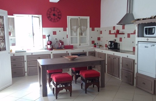 Djerba Ajim Villa | Luxury villa with private pool by the sea, air conditioned, 12 pers