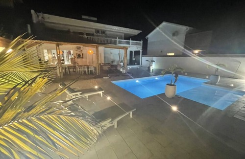 Sainte Marie Villa | Luxury villa with sea view, large pool and outdoor kitchen