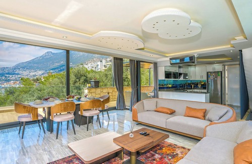 Kalkan Villa | Luxury Villa with Sea View, 80 Meters from the Beach in Kalkan Kışla Area