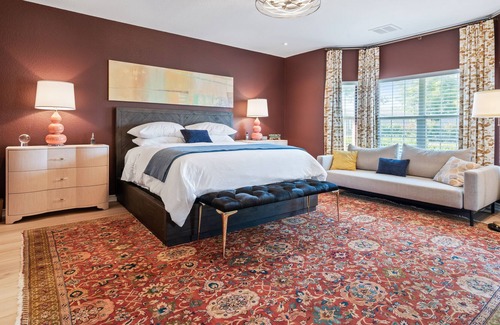 Hutto House | Luxury w/Resort Pool+Hot Tub+Game Room+Volleyball