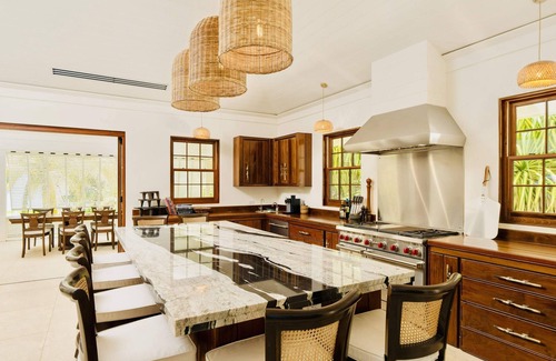Dunmore Town Villa | Luxury Waterfront Estate, Dock, Chef Gazebo Pool House, Boat and Captain