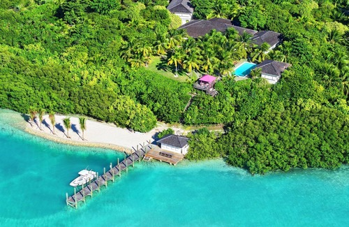 Dunmore Town Villa | Luxury Waterfront Estate, Dock, Chef Gazebo Pool House, Boat and Captain