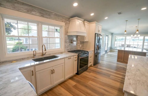 Holland House | Luxury Waterfront Home with Pool and Outdoor Entertaining Area