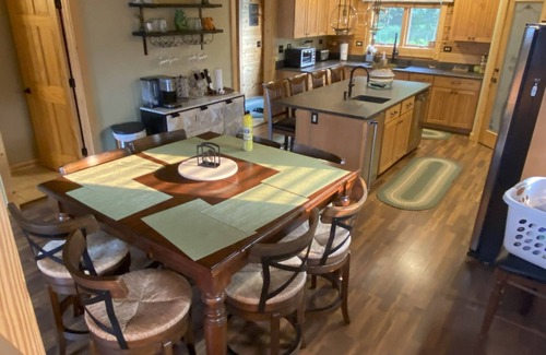 Crivitz Cabin | Luxury Waterfront Log Cabin . Memories Abound