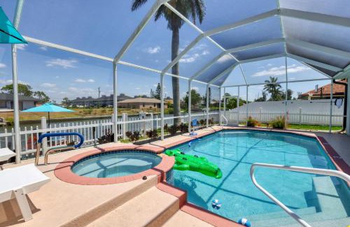 Fort Myers House | Luxury Waterfront Vacation Home with Dock and free heated Pool