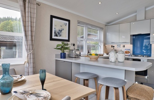 Inveruglas Cabin | Luxury Waterside Lodge on Loch Lomond, Scotland - Hot tub, sleeps 4, Loch View