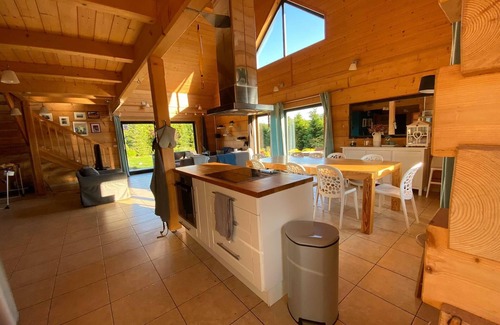 Kolczewo House | Luxury wooden house with large garden in the middle of nature, with sauna/whirlpool
