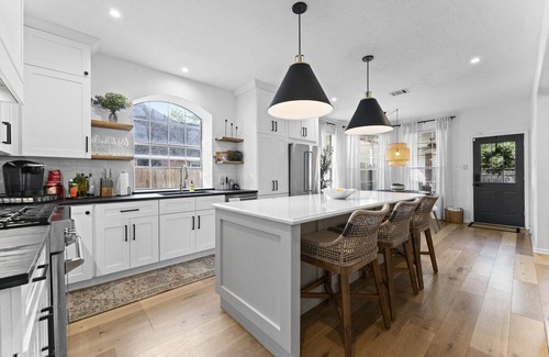 The Woodlands House | Luxury Woodlands Hideaway Home - Pool, Updated, & Close to Everything!