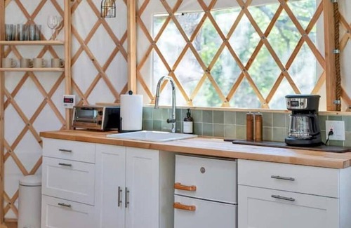Wimberley House | Luxury Yurt, Alpacas, and Llamas near Downtown Wimberley and Wineries