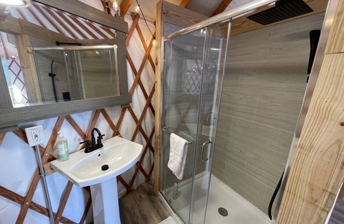 Mineral Wells Cabin | Luxury Yurt in Mineral Wells