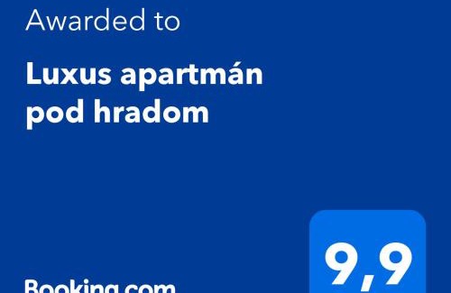 Kezmarok Apartment | Luxus apartmán pod hradom