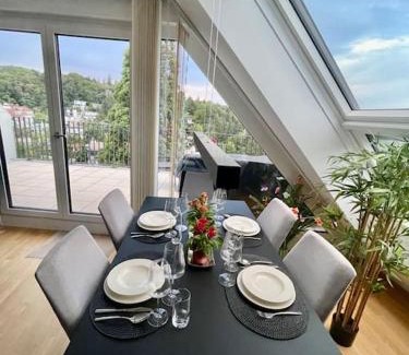 Grinzing Apartment | Luxus-Oase mit Weitblick